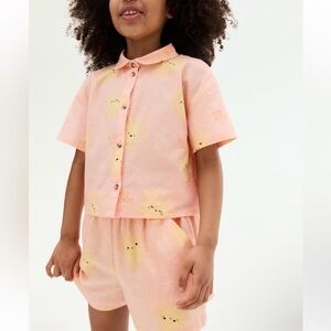 H&M Linen Blend Set size 2T